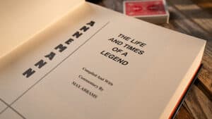 Image of a book titled "The Life and Times of a Legend" by Annemann, highlighting a biography of a f.
