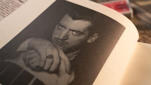 Black and white portrait of Annemann, legendary magician and mentalist.