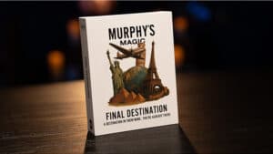 Murphy's Magic Final Destination trick box with iconic landmarks.