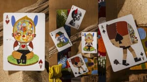 Unique Bicycle Reen Barrera playing cards for magic tricks and card enthusiasts.