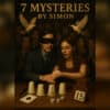Mystery magic trick with Simon and a woman performing a card illusion.