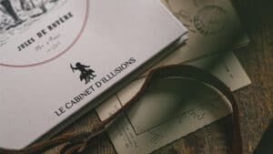 Artistic portrait of Jules de Rovère by Thibault Ternon, magic-themed artwork.