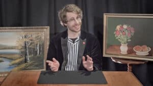 The Jumping Aces by Markus Tervo performing a stunning card trick.