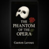 Mask and book cover for The Phantom of the Opera magic trick.