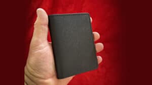 Mullicari Wallet by GRUM® for magic tricks and illusions.