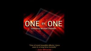 Elegant blue card trick from Mickaël Chatelain's "One by One" series.