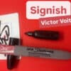 Signish magic trick by Victor Voitko with marker and playing card.