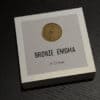 Bronze Enigma magic trick box by Jackie Zhao and JT Magic for captivating illusions.