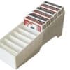 Card organizer for magic tricks, ideal for storing playing cards securely.