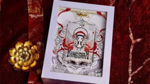 Nezha paper sculpture collector's set with intricate design and vibrant colors for display and colle.