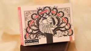 Mythic Divide (Fury of Light) playing cards from Room One, featuring intricate mythic artwork and vi.