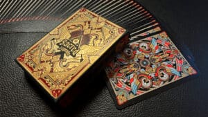 Quality Sacred Legends Black Edition playing cards by HypieLab, perfect for magic tricks and cardist.