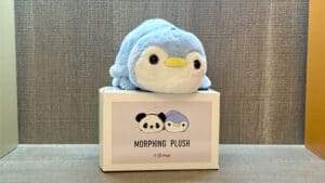 Morphing plush toy changing from panda to penguin by Jackie Zhao and JT Magic.