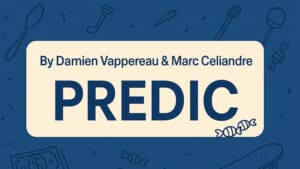 Magic trick prediction by Damien Vappereau and Marc Celiandre.