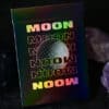 Moon (Black Holo) playing cards with holographic design for magic tricks and card illusions.