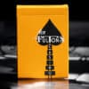Ace Fulton's Casino playing cards in a yellow box, perfect for magic tricks and card illusions.