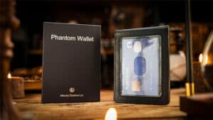 Phantom Wallet by TCC Magic for microfibers, perfect for magic tricks and illusions.