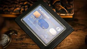 Microfiber Phantom Wallet for magic tricks by TCC Magic.