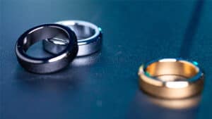 Elegant Nova Rings by Carisa Hendrix for magic performances.