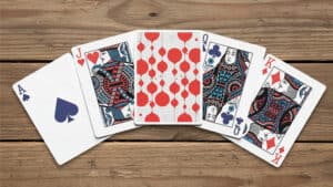 Set of Bubble Playing Cards by WohStudios for magic tricks and card illusions.