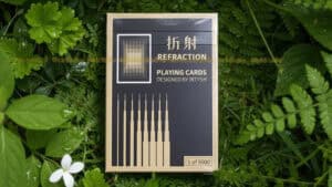 Refraction playing cards for magic tricks and card illusions. Designed by IRYTSH, perfect for magici.