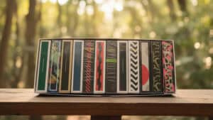 North Wind Beacon playing cards by WohStudios, vibrant and artistic deck for magic enthusiasts.