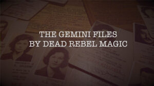 Gemini Files magic trick by Dead Rebel Magic for illusion enthusiasts.
