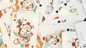 Limited Edition MOUTAI-themed playing cards for magic tricks and card enthusiasts.