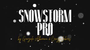 SnowStorm Pro magic trick by Gonzalo Albiñana and CrazyJokers, snow-themed illusion.