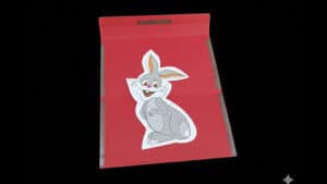 Magic bunny card trick for kids and adults, fun pet-themed illusion.