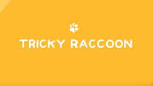 Trick raccoon performing a magic trick by Liang Kuai & Amor Magic.