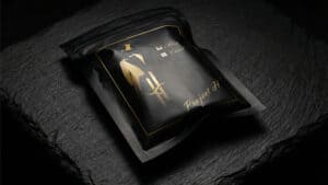 Elegant rose holder designed by J.S.M. Studio & Bacon Magic for Project H.