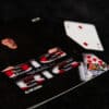 Close-up of playing cards for magic tricks by Mr. Daba from Big Small Big.