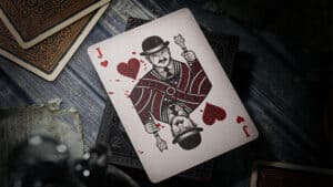 Peaky Blinders themed playing cards by theory11, perfect for magic and card tricks.