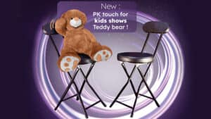 PK Touch Chairs designed for children's performances and magic shows.