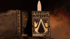 Assassin's Creed Legacy Version 2 Onyx playing cards with hidden blade design.