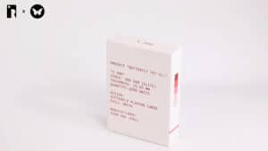 Butterfly-themed playing cards for magic tricks and illusions.