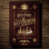 Coloring Harry Potter book for kids and fans, featuring magical illustrations and designs from the w.