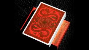 High-quality FULTONS Chinatown V2 playing cards with intricate dragon design. Perfect for magic tric.