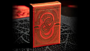 High-quality FULTONS Chinatown V2 playing cards with intricate dragon design. Perfect for magic tric.