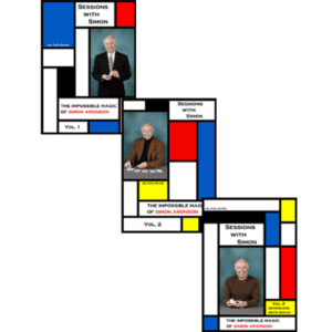 Magic DVD set featuring Simon Aronson's impossible card tricks and illusions.