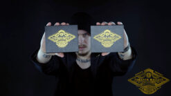 Shadow Wallet Carbon Fiber Gimmick for magic tricks and illusions. Perfect for online instructions a.