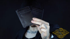 Shadow Wallet Carbon Fiber gimmick used for magic tricks and illusions.