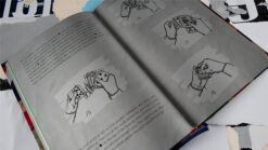 Step-by-step magic card trick demonstration from Etienne Pradier's book.