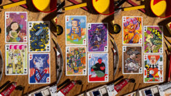 Colorful Bicycle Sari Sari themed playing cards for magic tricks and entertainment.