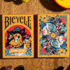 Vibrant Bicycle Sari Sari Lemonade playing cards featuring colorful, eye-catching designs for magic.