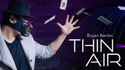 Impressive stage illusion "Thin Air" performed by Bojan Barisic, showcasing elegance and mystique in.