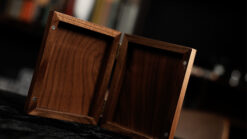 Wooden Mirage Box used in magic tricks by Stephen Chan & Bond Lee.