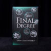 Elegant card magic book cover for Final Degree by John Guastaferro, showcasing innovative magic tric.