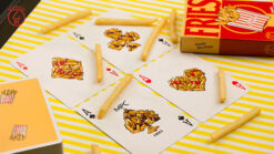 Scented Fries themed playing cards with unique design and aroma, perfect for magic tricks and card e.